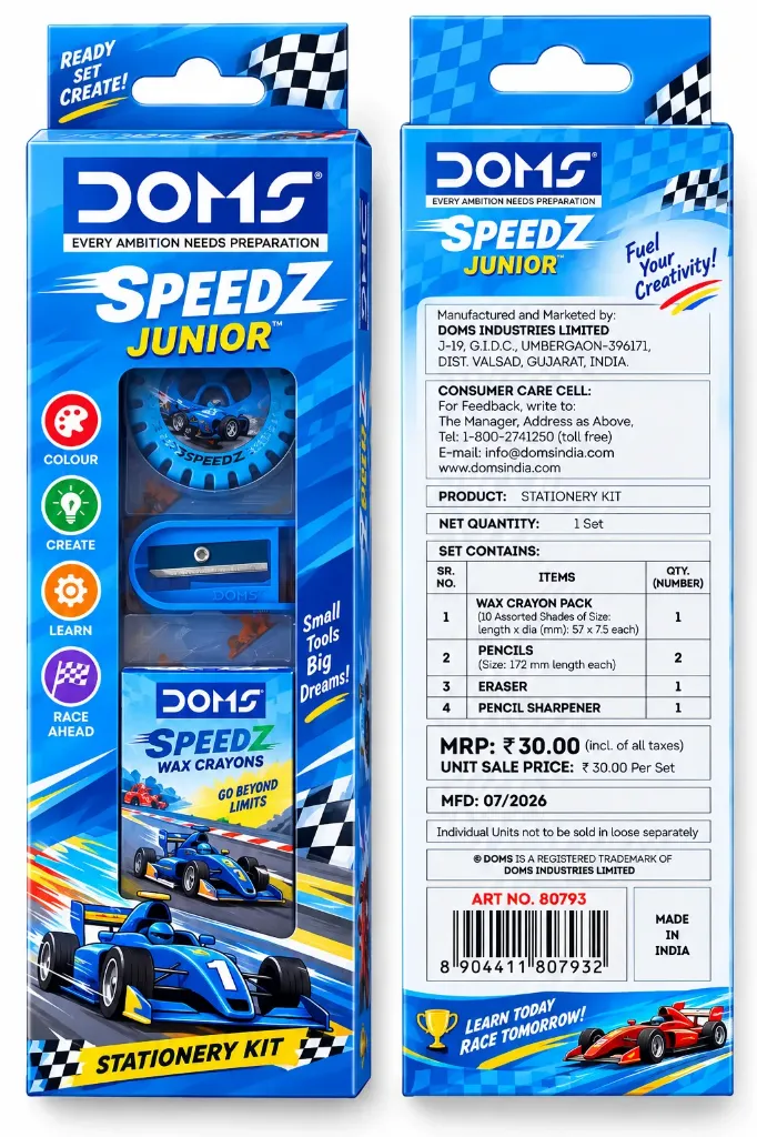 DOMS JUNIOR SPEEDZ KIT