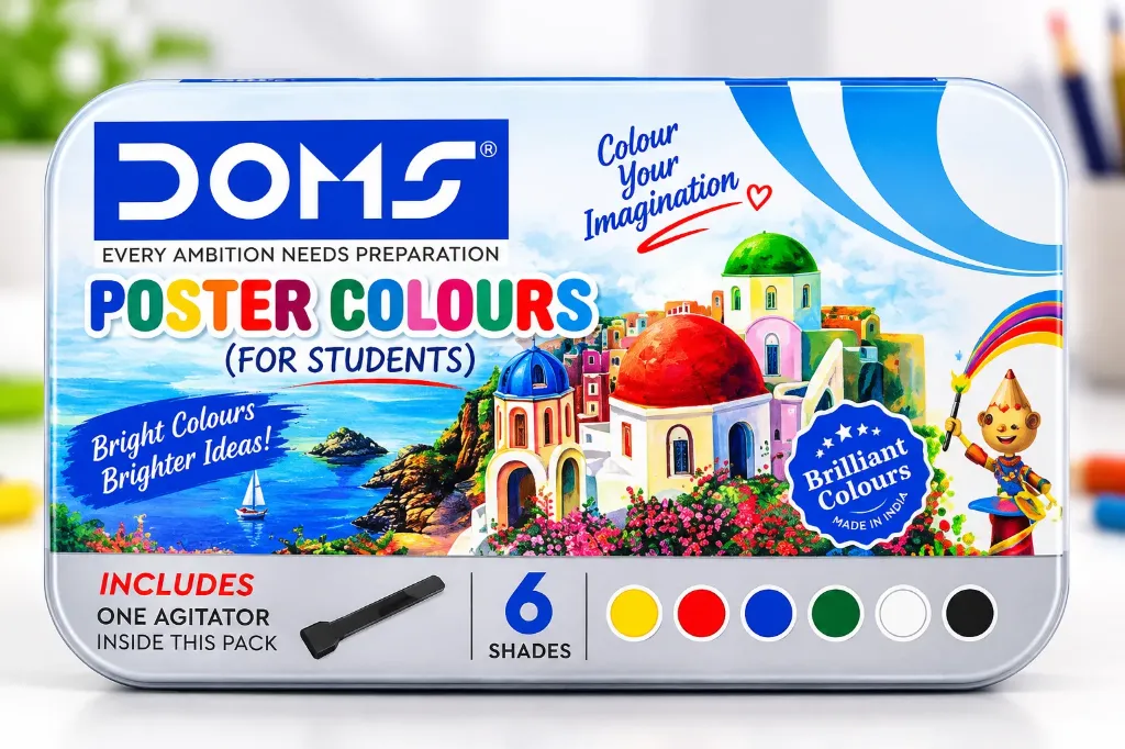 DOMS STUDENT POSTER COLOR 6 SHADES