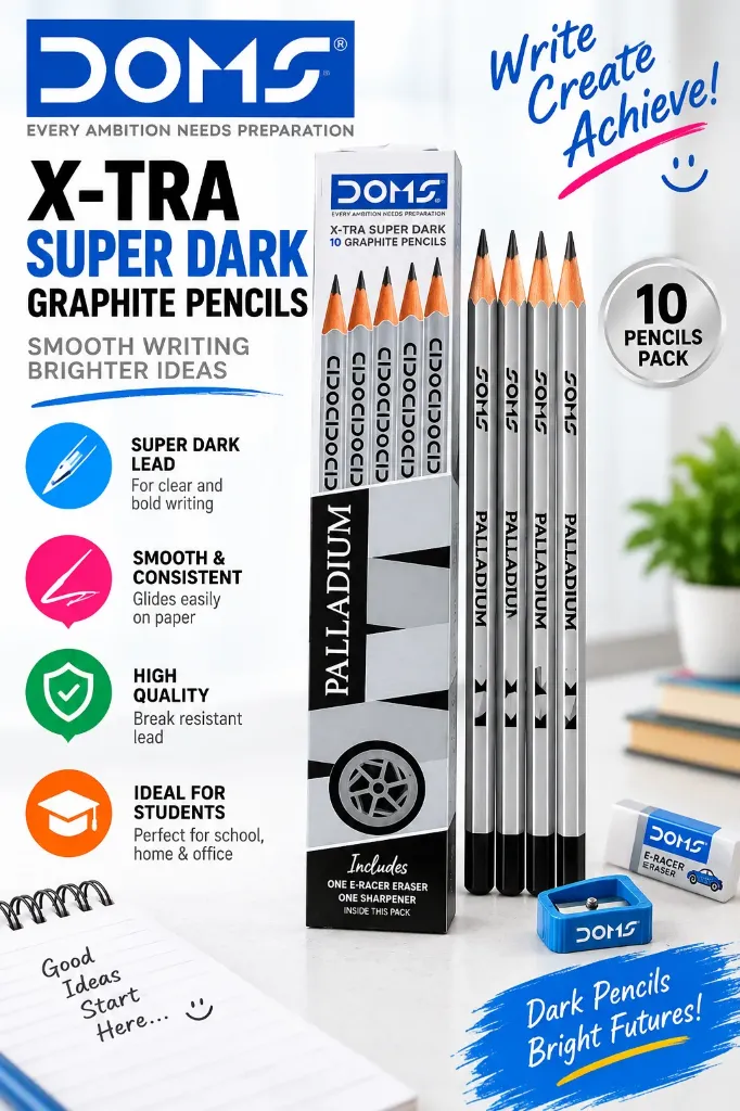 DOMS PALLADIUM PENCIL 10 PCA PACK