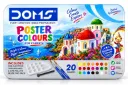 DOMS STUDENT POSTER COLOUR 20 SHADES