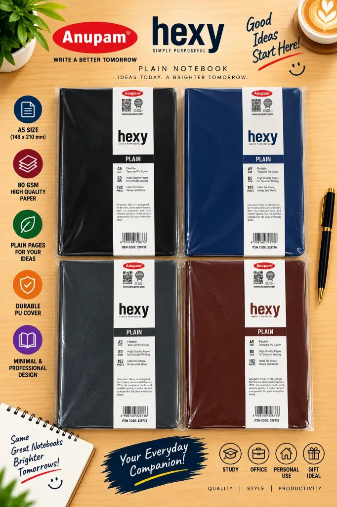 A5 HEXY PLAIN (300)