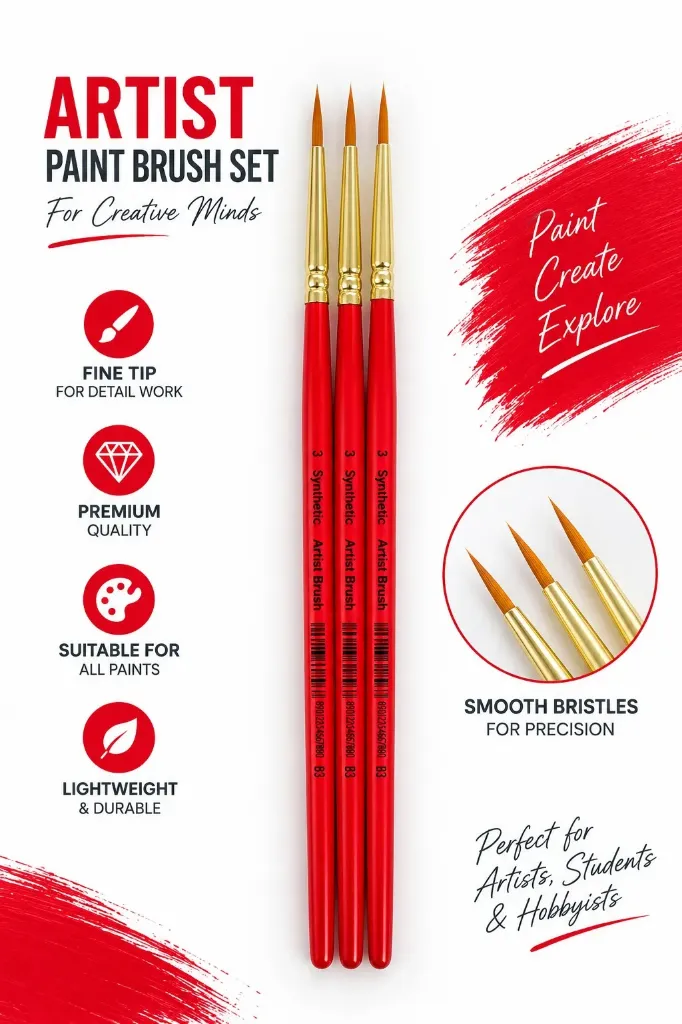 SYNTHETIC BR 3 PK OF 10 (250)