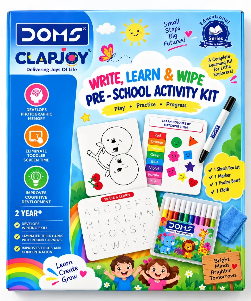 DOMS Clapjoy Pre-School Activity Kit