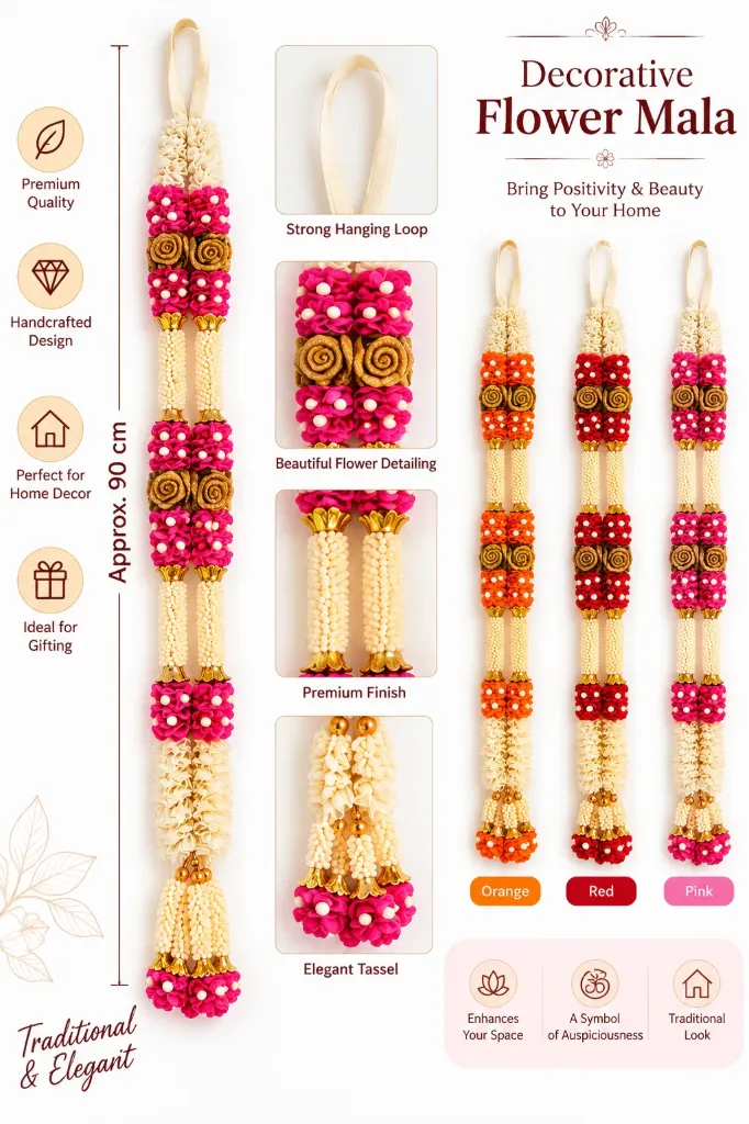 Satan Moti Mala (Red)