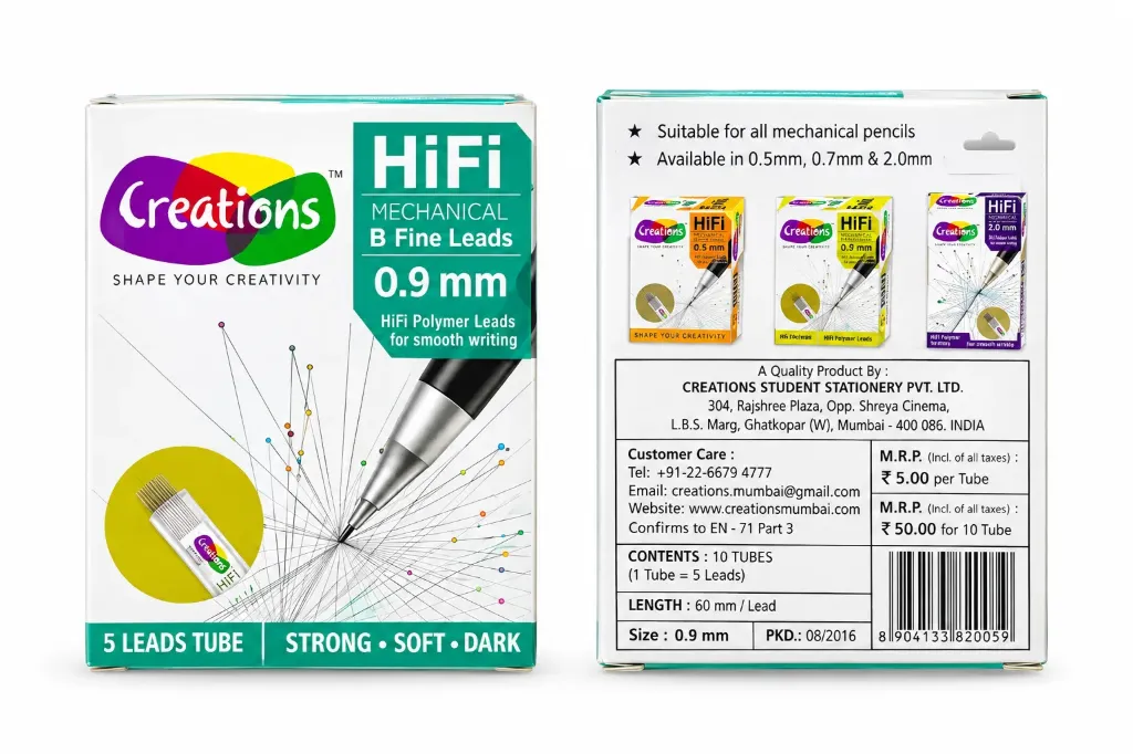 Creations HiFi Mechanical Pencil Leads – 0.9 mm